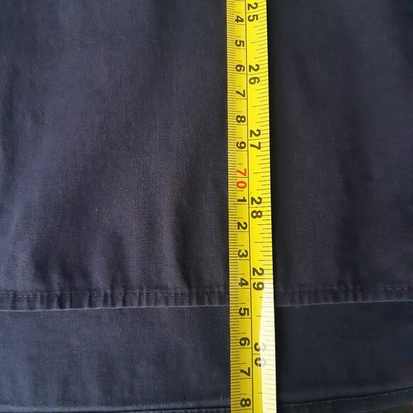 GAP Stretch SZ L Navy Blue Cotton Men's Button Up Shirt ⚡️BUY 3 for $55⚡️ - Picture 11 of 12